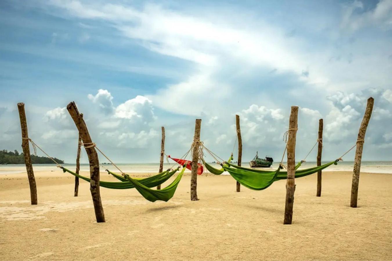 Prek Svay Village Palm Beach Bungalow Resort מראה חיצוני תמונה