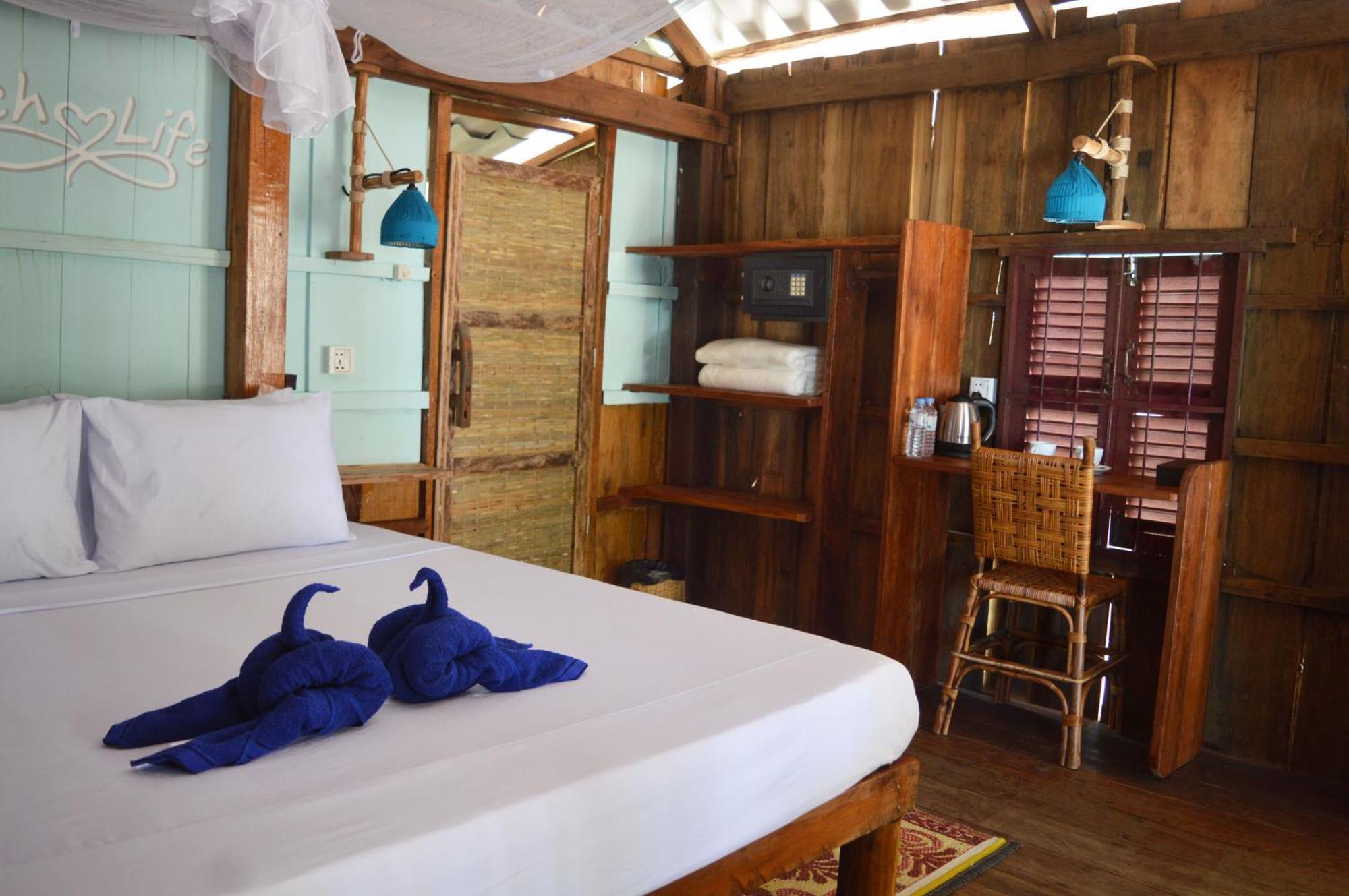 Prek Svay Village Palm Beach Bungalow Resort מראה חיצוני תמונה